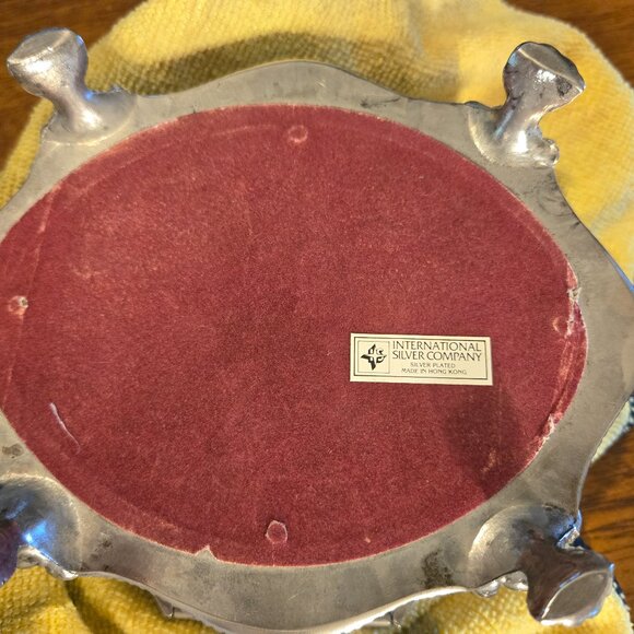 Silver Plated Jewelry Box by International Silver Company - Picture 11 of 14